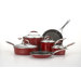 Gourmet Aluminum Porcelain Enamel 10-Piece Cookware Set