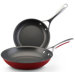 Gourmet Aluminum 2-Piece Non-Stick Skillet Set