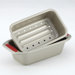 Gourmet Bakeware 2 Piece Meatloaf Pan Set with Silicone Grips