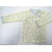 Twenty-Four Seven Long Sleeve Side Snap Shirt in Blue Dots