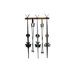 Ski Oak Storage 3 Space Vertical