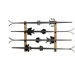 Ski Oak Storage 4 Space Horizontal