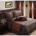Willow 20 Piece Willow Spice Queen Comforter Set in Burgundy