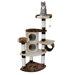 50" Nashville Cat Tree in Brown and Beige