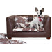 Deluxe Orthopedic Memory Foam Dog Flowers Bed Set