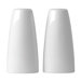 White Porcelain Salt and Pepper Set