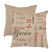 French Laundry Throw Pillow