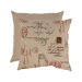 French Postale Floor Pillow