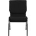Hercules Series 18.5" Wide Stacking Church Chair with 4.25" Thick Seat
