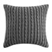 Williamsport Knitted Square Decorative Pillow