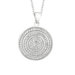 Sterling Silver Micro-Set 106 Cubic Zirconium Round Necklaces