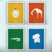 Royal Safari Print Set