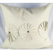 Felt Pinwheels Pillow in Ivory
