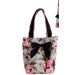 Cottage Rose Lace Pink Bow with Lunch Tote