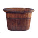 Distressed Chinese-Style Oval Sink