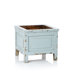 Classic Square Planter with Wooden Legs