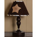 Lamp Shade - Moon and Star Brown / Blue