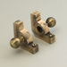 72" Sovereign Tubular Stair Rod Set with Smooth Brackets Ball Finials