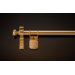 72" Classic Wall Hanger Collection Solid Rod with Urn Finials