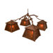 Saranac 4 Light Chandelier