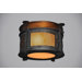 Rogue River 1 Light Harstene Mesh Flush Mount