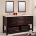 Berlin 60" Double Bathroom Vanity Set