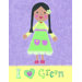 Green Girl - Starla Wall Art