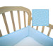 Percale Cotton Cradle Bumper