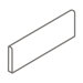 Montreaux 2" x 6" Surface Bullnose in Gris
