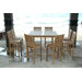 Windsor 9 Piece Bar Height Dining Set