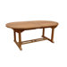Bahama Oval Extension Dining Table with Double Extensions