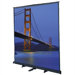 Matte White Floor Model C Portable Manual Screen - 8' x 8' AV Format