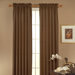 Clark Blackout Window Panel in Chocolate