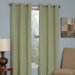Microfiber Grommet Blackout Window Panel in Moss
