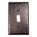 Hammered Copper Single Switch Plate