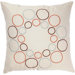 T-2234 18" Decorative Pillow in Cream