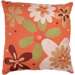 T-2368 18" Decorative Pillow in Rust
