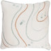 T-2482 18" Decorative Pillow in Cream