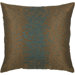 T-3884 18" Decorative Pillow in Brown / Blue