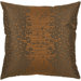 T-3886 18" Decorative Pillow in Brown / Orange