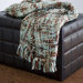 T-0097 Throw in Brown / Blue