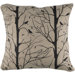Natural and Black Decorative Pillow
