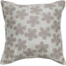 Grey Flower Pillow (Set of 2)