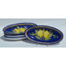 Citronique Design 4.5" Oval Platter (Set of 4)