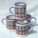 Tabarka Design 12 oz. Coffee Mug (Set of 4)