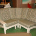 Chat Corner Sectional Piece with Cushions
