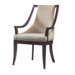 Hudson Street Upholstered Back Arm Chair