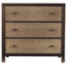 Continuum 3 Drawers Nightstand