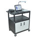 40" High, Low Priced Table with Locking Cabinet