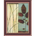 Quiet Leaves by Dominique Gaudin, Framed Canvas Art - 32.55" x 25.05"